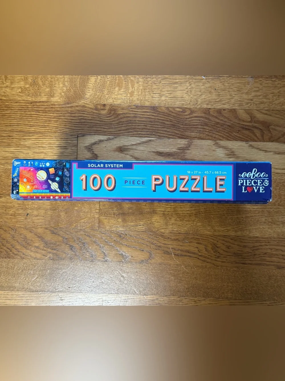 eeBoo Solar System Puzzle (100 pc.) — Colorful & Fun!